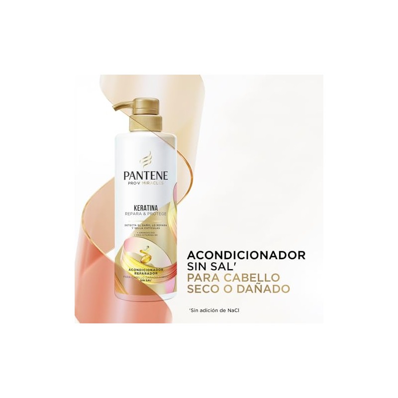 Pantene Acondicionador sin sal' Keratina con Pro Vitamina B5 510