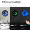 JoFomp LED Light Up Wall Clocks Glow in Dark, 12