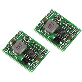 DZS Elec 2pcs MP1584EN Mini 3A DC-DC Buck Converter 4.5V-28V to 0.8V-20V Adjustable Voltage Regulator 24V/12V/9V to 12V/5V/3.3V Step-Down Power Module