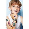 Children's Party Colour Robot Temporary Tattoos