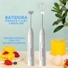 EGTMA Batidor Electrico Portatil Recargable Leche Cafe