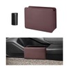FSTURIOS Car Trash Can, Waterproof Leather Hanging Storage Container Vehicle