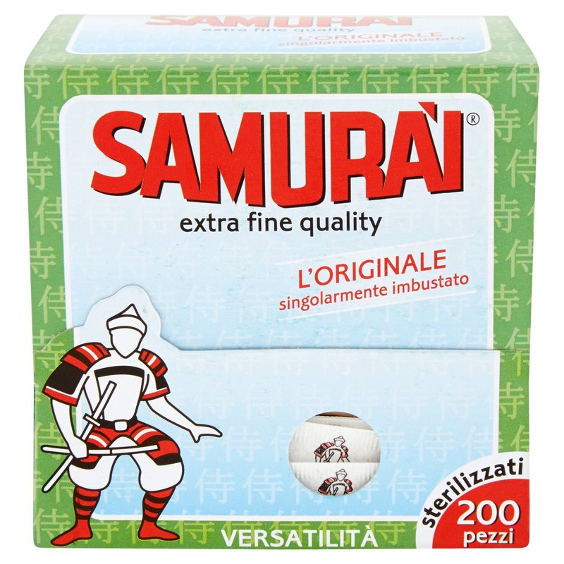 Samurai Zahnstocher Stück einzeln verpackt.200