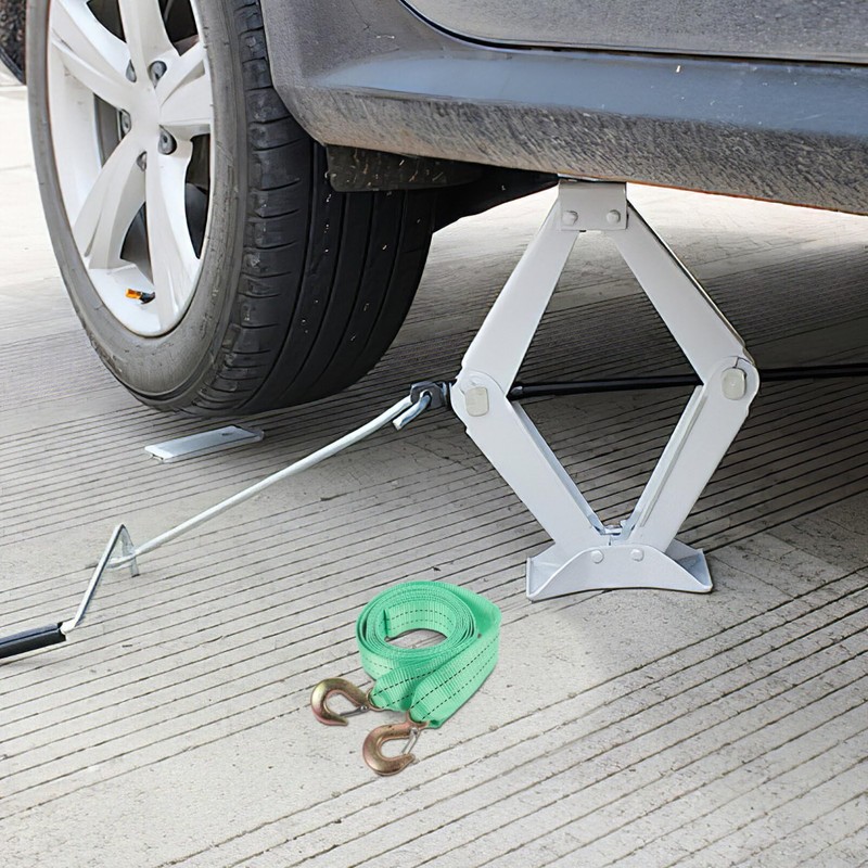 iplusmile Heavy Duty Tow Ropes Car Dolly Hook 5t Capacity