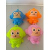 SUPER ANTI-STRESS,GLOWING FOUR-COLOR PLAYFUL MONKEY - Color: PINK