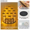 DIWNELEM 16 Tier Acrylic Cupcake Stand Display Riser Holder for