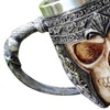 2 Layer Skull Beer Mug Stable Robust Fashionable Decorative Wear