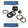 Bike Headset Bike Fork Bowls Set Aluminum Alloy Bike Front