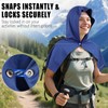 AOPREL Cooling Hoodie Towel Magnetic Lock Towels for Neck and