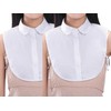 Acramy Women's Fake Collar Removable Dickey Collar Blouse Collar Insert