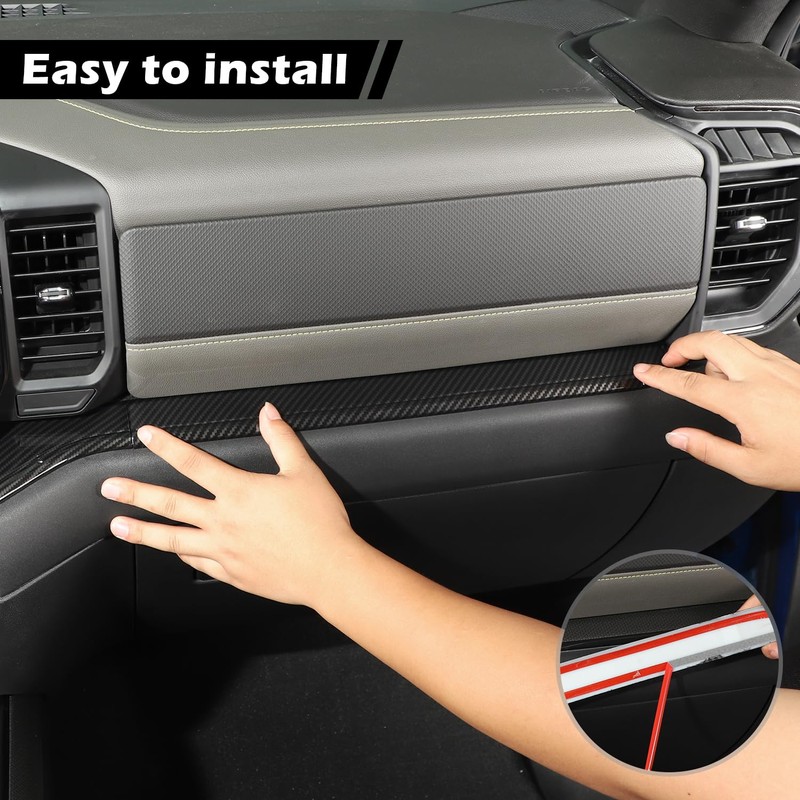 RT-TCZ for Silverado Dashboard Panel Trim Compatible with Chevy Silverado