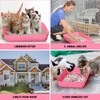 Bokon 25 Pcs Disposable Litter Boxes for Cats Plastic Cat