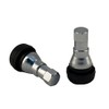Rocket Racing Wheels C504S Short Chrome Sleeve Rubber Valve Stem