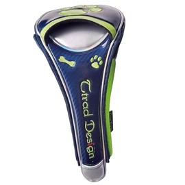 Golf SAHC731D Driver Magnetic Headcover (Navy/Green)