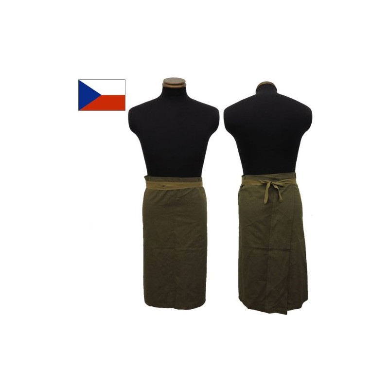 Czech Army Work Waist Apron [Brown] Dead Stock, Braun