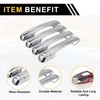 REPAIROCK 4pcs Exterior Door Handle Cover Car Door Handle Protector