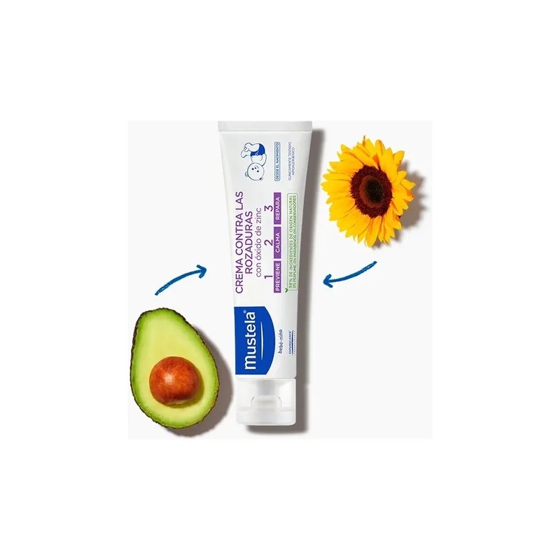 Crema Contra Rozaduras Mustela 2 Pzas De 165g C/u