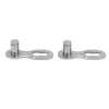 VG Sports 8 Speed Bike Chain Lightweight Half Hollow 1/2x3/32
