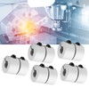 5Pcs Shaft Coupler Coupling Aluminium Alloy Connector for 3D Printer