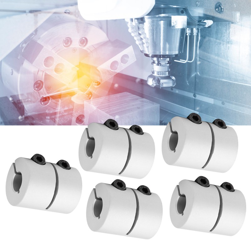 5Pcs Shaft Coupler Coupling Aluminium Alloy Connector for 3D Printer