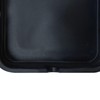Black Silicone Square Ashtray - High-Temperature Resistant with Four Cigar