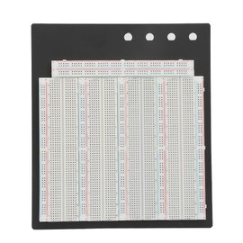 Jeanoko Breadboard Kit, Circuit Bread Board Metal Material 3220 Point ZY-208 Circuit Testing Flexible Breadboard for Electronic Circuit