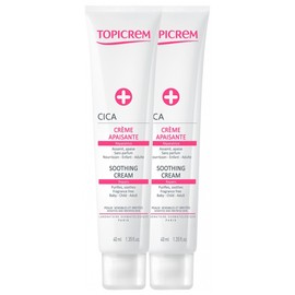 Topicrem CICA Soothing Cream Repairs 2 x 40ml