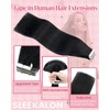 SLEEKALON Invisible Tape in Hair Extensions Real Human Hair 10