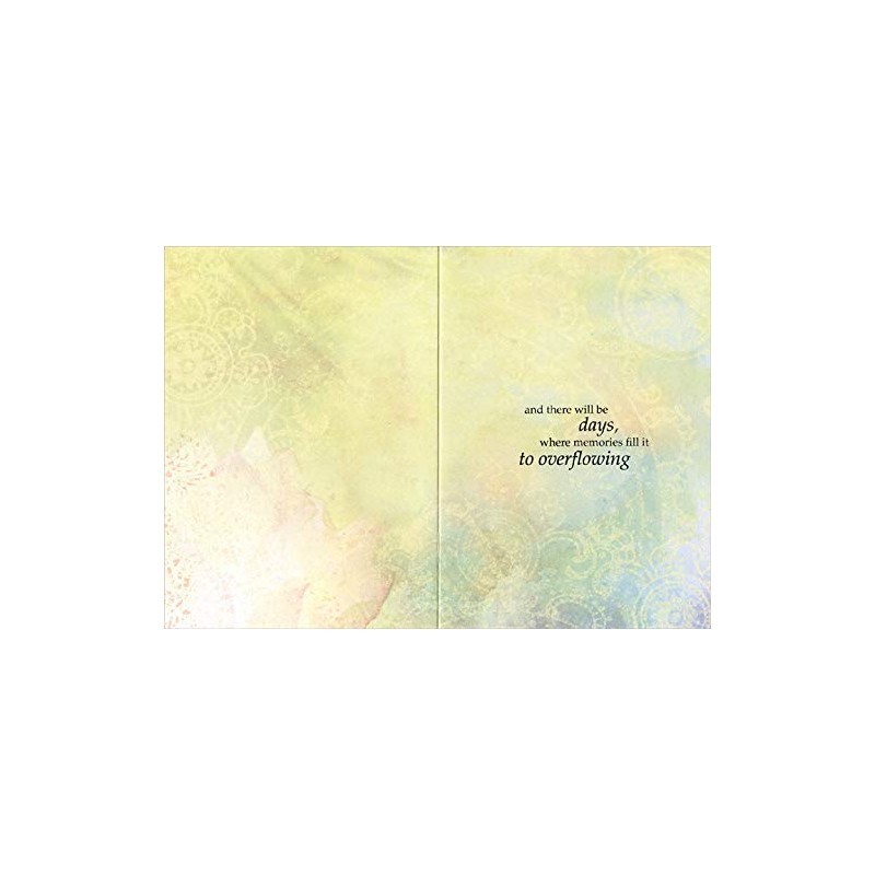 Memories Overflowing Sympathy Card