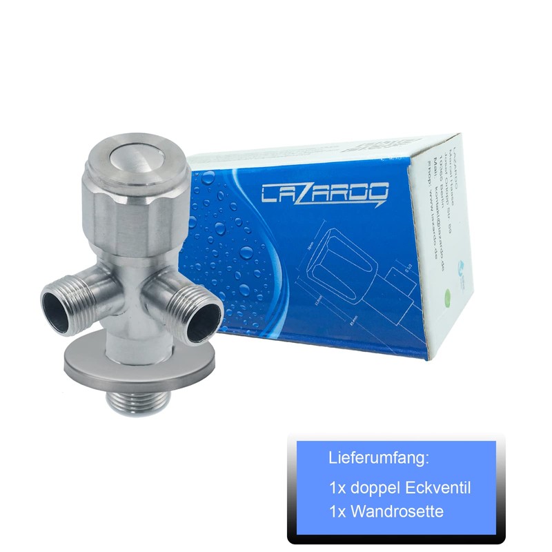 Stainless Steel Double Angle Valve Regulating Valve Outlet 3/8 Inch