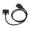 OBDII Diagnostic Cable 12V High Flexibility Code Reader Cable for