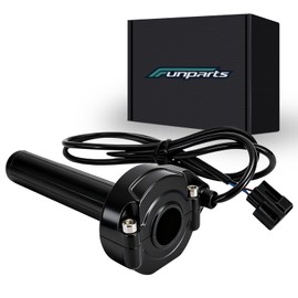 Funparts Surron Throttle,Dirt Bike Throttle Turn Grip Throttle Assembly with Throttle Cable for Sur Ron LBX SX500 Electric Dirt Bike