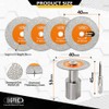 BGTEC Diamond Mini Glass Cutting Saw Blade - 5PCS 1