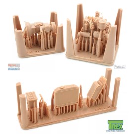 T-Rex Studio TRXTR35052 1:35 TRex - Engine Compartment for Willys MB (TAK kit)