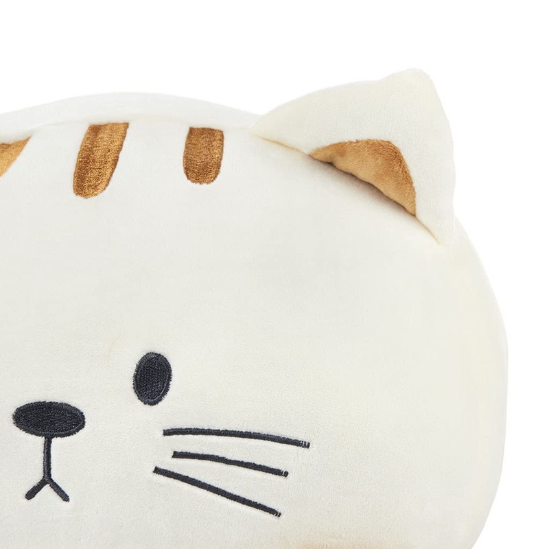 balvi Kitty Cat-Shaped Cushion Comfortable and Very Soft Polyester