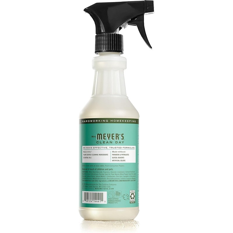MRS. MEYER'S CLEAN DAY All-Purpose Cleaner Spray, Basil, 16 fl.