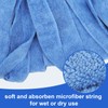 BeiLan Microfiber Mop Cloth Heads Replacements: One Mop Handle with