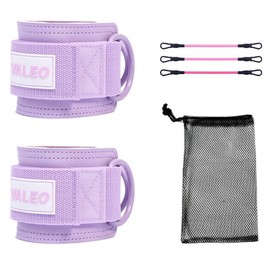 1 Pair Ankle Strap with Exercise Function, Durable Fitness Ankle Buckle, 3 Pull Rope Elastic Band, Gym Glute Workouts, Leg Extensions Work Out, Power Bands Resistance Set ﻿
