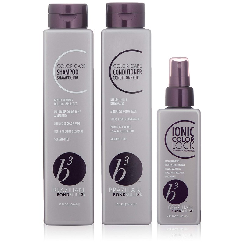 B3 ChampúacondicionadorIonic Color Lock Trio Pack