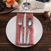 KEAWELL Premium 45-Piece Louise Silverware Set, 18/10 Stainless Steel, Service