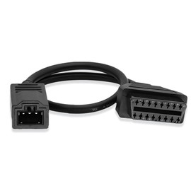 PARANNIC OBD1 to OBD2 Adapter Cable for Honda Vehicles OBD2 16Pin to OBD1 3Pin OBDII Car Diagnostic Connector Compatible with OBD II Diagnostic Scanner (3Pin for Honda)