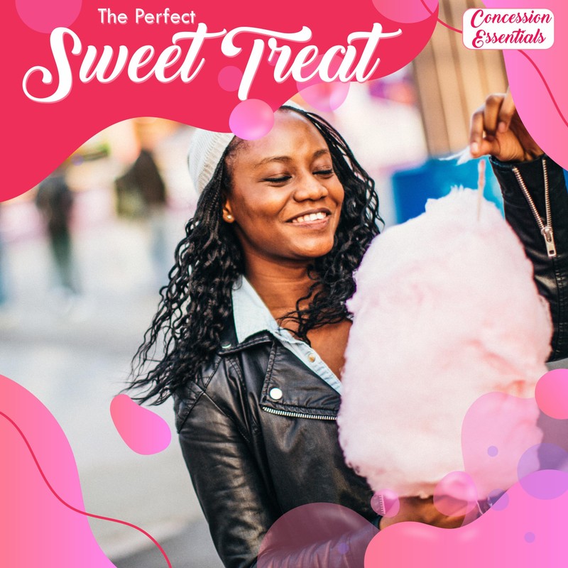 Cotton Candy Floss Sugar -Pink Vanilla and Blue Raspberry /3lb