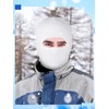 BBTO Pack of 3 Knitted Balaclava with 2 Holes Ski