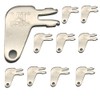 10 Ignition Keys, 8H-5306 8398 Master Disconnect Key Replacement Car