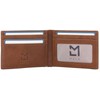 Mala Leather Bloomsbury Collection Leather Wallet RFID Blocking 1050_17 Tan