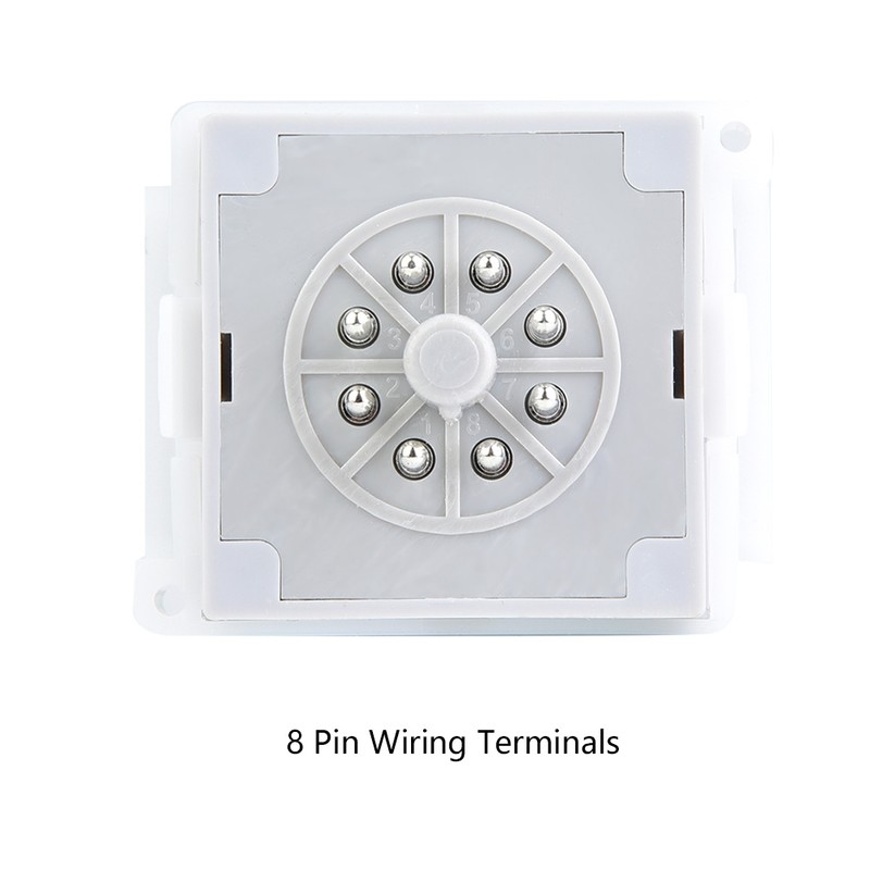 ProgrammableDelay Time Relay Timer 0.1S-99H 8-Pin DH48s s (24V AC/DC)