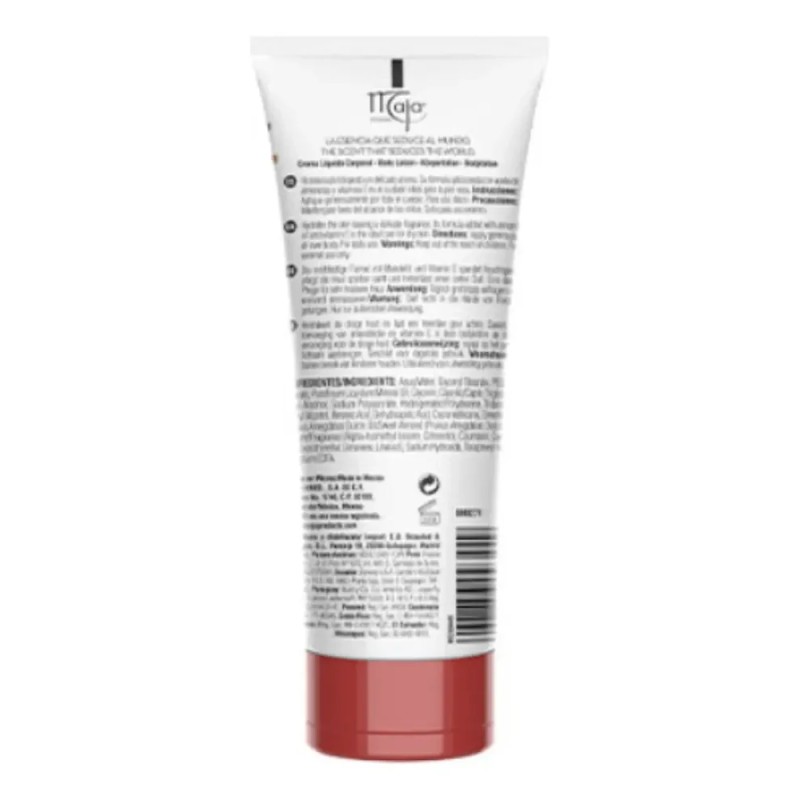 Maja Crema Líquida Perfumada, Hidratación Intensiva Corporal, 200 ml