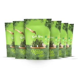 Kale Bros, Kale Chips, Pizza Thyme, Multi-pack (Pack of 6) Vegan/ Gluten-free/ Paleo Snack
