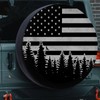 Sosolong Car Spare Tire Cover, Tire Covers for Truck, SUV, Trailer, Camper, Travel, Universal Fits Tire Diameter 14 Inch-17 Inch