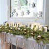 DearHouse 6Ft Artificial Pine Christmas Garland Winter Greenery Garland for